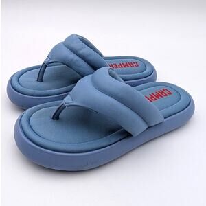 Camper Pelotas Flota Flip Flop Sandals Women's Blue Size US7 EU37